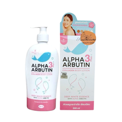 Sữa Dưỡng Thể Dưỡng Trắng Da Alpha Arbutin Collagen 3 Plus Body Lotion 500ml