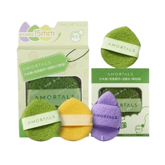 Bông Rửa Mặt Bọt Biển Amortals Wash To Smile Face-Washing Puff