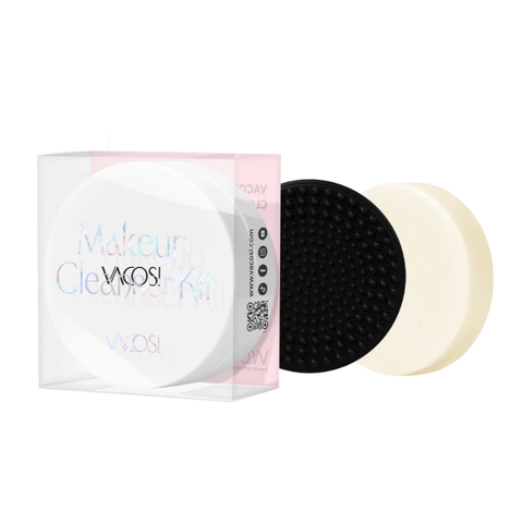 Hộp Rửa Cọ Trang Điểm Kèm Xà Bông Vacosi DC14 Makeup Cleanser Kit