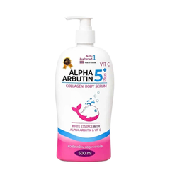 Sữa Dưỡng Thể Alpha Arbutin 5Plus+ Vit C Collagen Body Serum 500ml