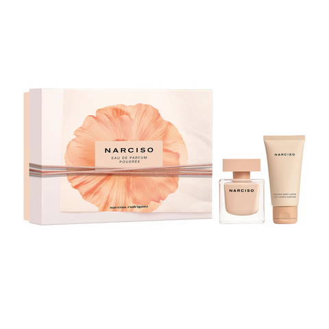 Set Nước Hoa Nữ Narciso Poudree Eau De Parfum (EDP 50ml + Body Lotion 50ml)