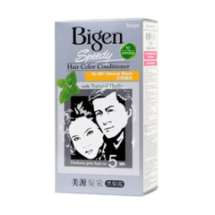 Thuốc Nhuộm Tóc Phủ Bạc Dạng Kem Bigen Speedy Hair Color Conditioner 80ml