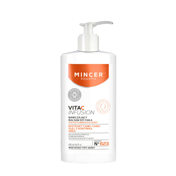 Sữa Dưỡng Thể Dưỡng Trắng & Chống Lão Hóa Mincer Pharma Vita C Infusion Body Lotion 250ml