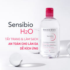 Nước Tẩy Trang Bioderma Dành Cho Da Nhạy Cảm Sensibio H2O