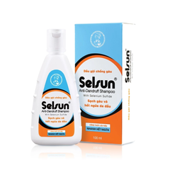 Dầu Gội Ngừa Gàu & Giảm Ngứa Da Đầu Selsun Selenium Sulfide Anti-Dandruff Shampoo 100ml