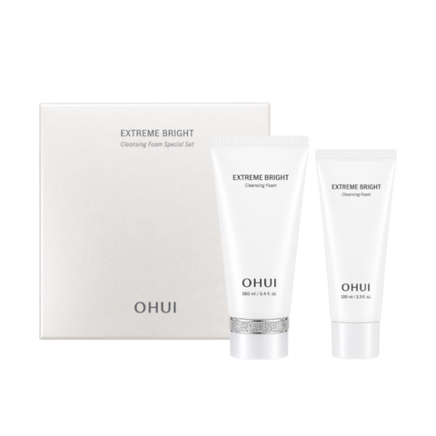 Set Sữa Rửa Mặt Ohui Bright Cleaning Foam Special Set 160ml+100ml