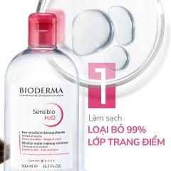 Nước Tẩy Trang Bioderma Dành Cho Da Nhạy Cảm Sensibio H2O