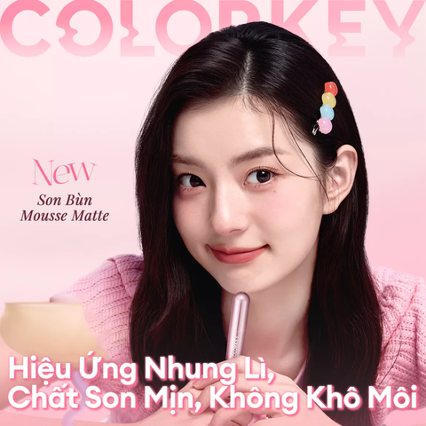 Son Kem Colorkey Mousse Matte Lip Mud 2g