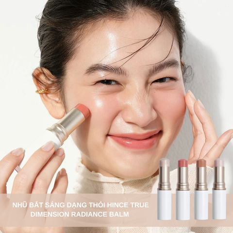 Nhũ Bắt Sáng Dạng Thỏi Hince True Dimension Radiance Balm 10g