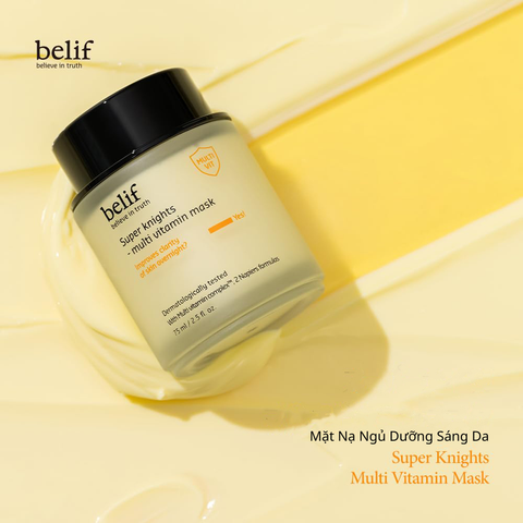 Mặt Nạ Ngủ Dưỡng Sáng Da Belif Super Knight - Multi Vitamin Mask 75ml