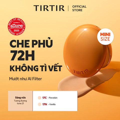 Phấn Nước Kiềm Dầu Tirtir Mask Fit AI Filter Cushion 4.5g
