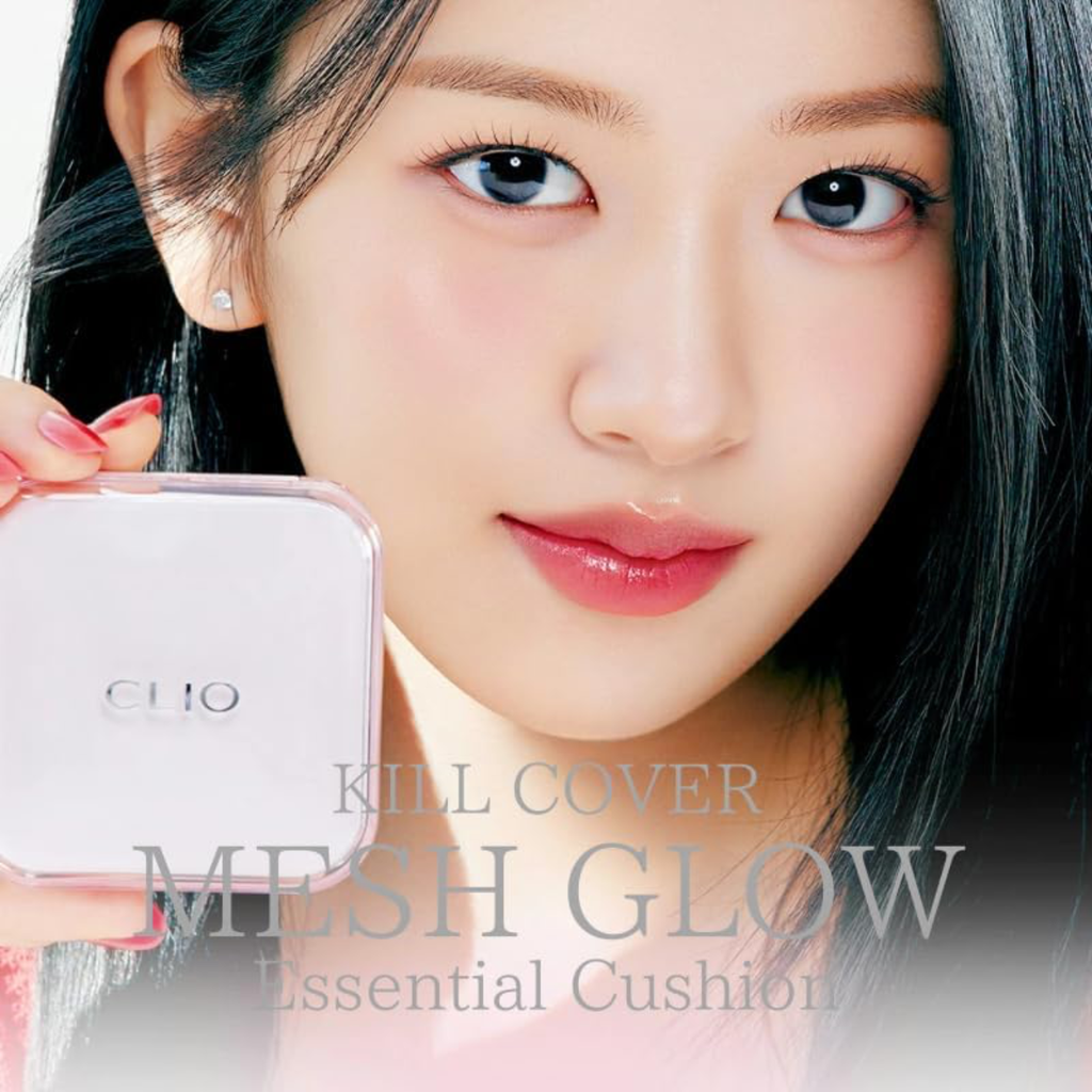 Phấn Nước Trang Điểm Clio Kill Cover Mesh Glow Essential Cushion SPF50+ PA++++ 15g (tặng kèm lõi)