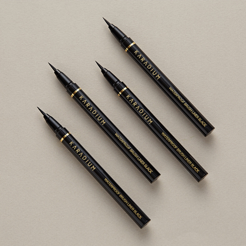 Bút Kẻ Mắt Nước Karadium Waterproof Eyeliner Pen Black 0.55g