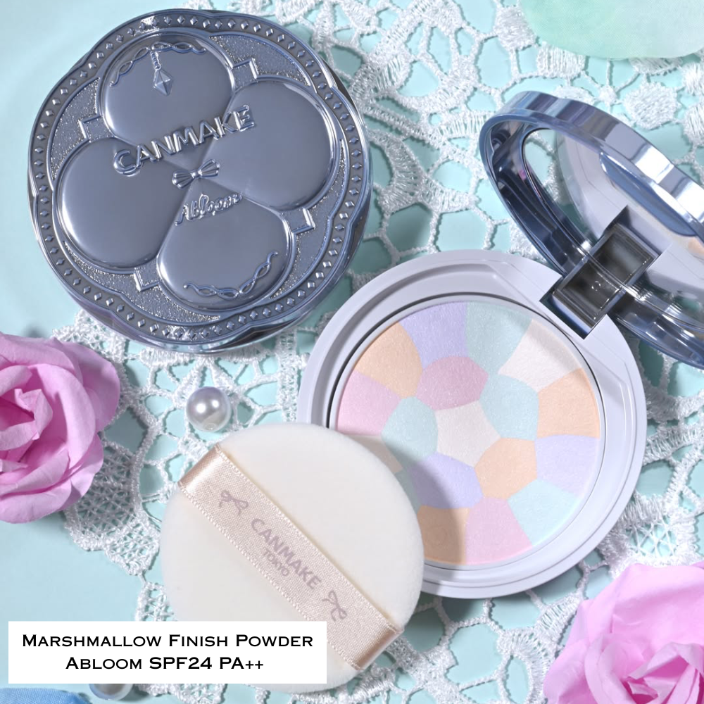 Phấn Phủ Đa Sắc Canmake Marshmallow Finish Powder Abloom SPF24 PA++