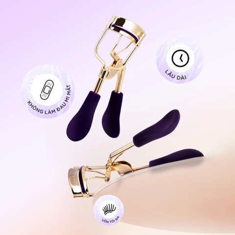 Bấm Mi Vàng Tím Vacosi BM08 Pro Classic Curler Violet Gold