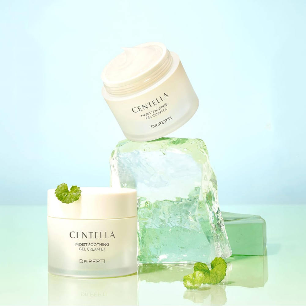 Kem Dưỡng Cấp Ẩm Làm Dịu Da Dr.Pepti Centella Moist Soothing Gel Cream EX 70ml