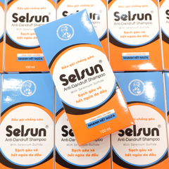 Dầu Gội Ngừa Gàu & Giảm Ngứa Da Đầu Selsun Selenium Sulfide Anti-Dandruff Shampoo 100ml