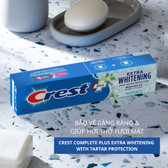 Kem Đánh Trắng Răng Crest Complete Plus Extra Whitening 153g