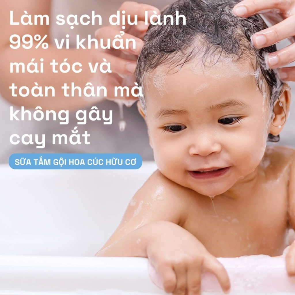 Sữa Tắm Gội Tinh Chất Hoa Cúc Dịu Nhẹ Cho Bé Cetaphil Baby Wash & Shampoo Calendula