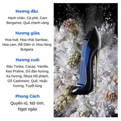 Set Nước Hoa Nữ Carolina Herrera Good Girl (EDP 80ml + EDP 10ml + Lotion 100ml)