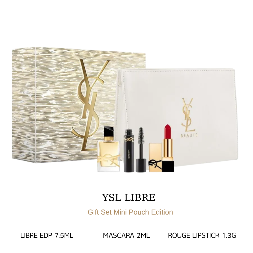 Set Nước Hoa Nữ YSL Libre (EDP 7.5ml+Mascara 2ml+Son Rouge 1.3g)