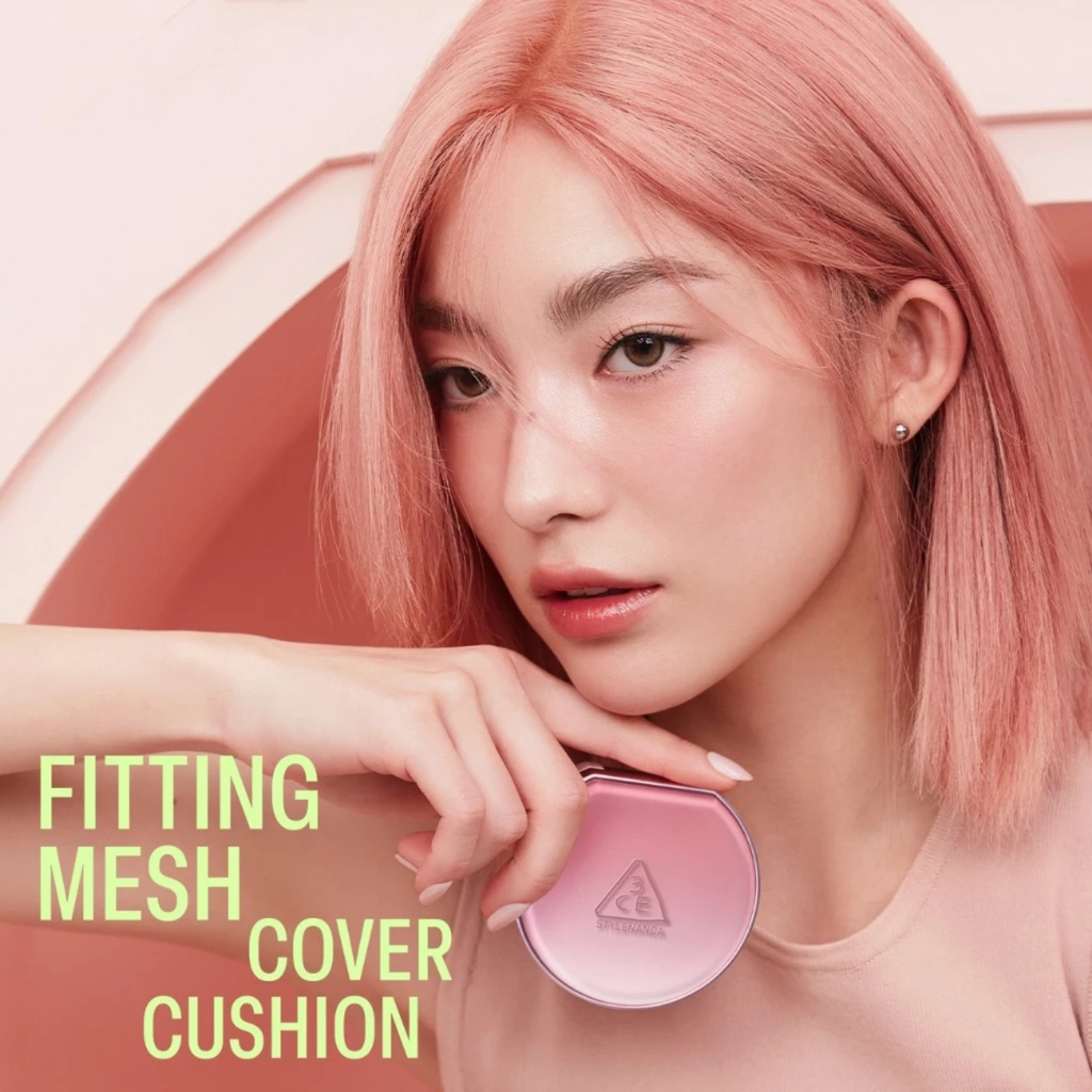 Phấn Nước 3CE Fitting Mesh Cover Cushion SPF40 PA+++ 11g
