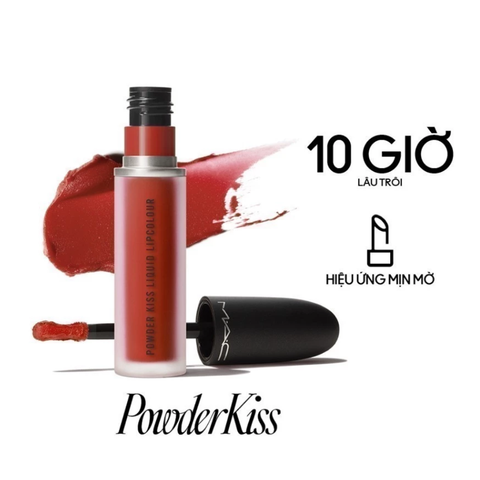 Son Kem & Má Hồng Mac Powder Kiss Lip + Cheek Mousse 5ml
