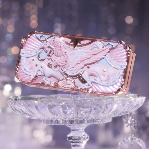 Bảng Mắt Flower Knows Knight Unicorn Collection 6-Color Satin Eyeshadow Palette 6.5g
