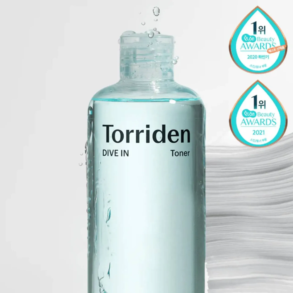 Nước Hoa Hồng Dưỡng Ẩm Làm Dịu Da Torriden Dive-In Low Molecular Hyaluronic Acid Toner 300ml