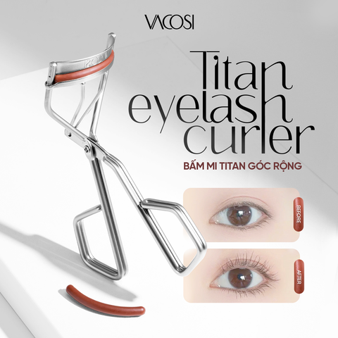 Bấm Mi Góc Rộng Vacosi BM12 Titan Eyelash Curler