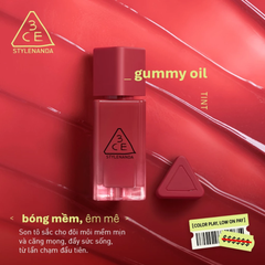 Son Tint Bóng 3CE Gummy Oil Tint 4g