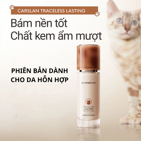 Kem Nền Cho Da Hỗn Hợp Carslan Traceless Lasting Foundation 30g