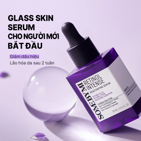 Tinh Chất Ngừa Lão Hóa Căng Bóng Da Some By Mi Retinol Intense Reactivating Serum 30ml