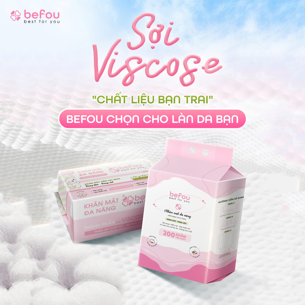 Khăn Mặt Đa Năng Befou Best For You Disposable Face Towel