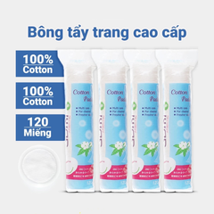 Bông Tẩy Trang Jomi Cotton Pad 120 Miếng