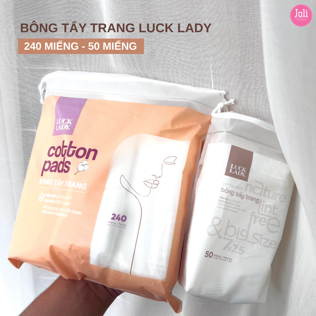 Bông Tẩy Trang Luck Lady