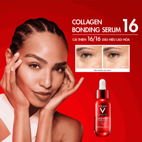 Tinh Chất Giảm Nếp Nhăn Săn Chắc Da Vichy Liftactiv Collagen Specialist 16 Bonding Serum 30ml