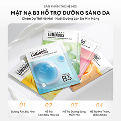 Mặt Nạ Dưỡng Da Colorkey Luminous B3 Facial Mask 30ml