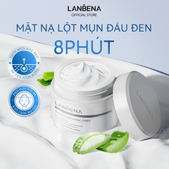 Mặt Nạ Lột Mụn Loại Bỏ Mụn Đầu Đen Lanben Nose Plants Pore Strips 30g