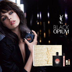 Nước Hoa Nữ Yves Saint Laurent Black Opium (EDP 90ml + EDP 10ml + Son YSL 1.3g)
