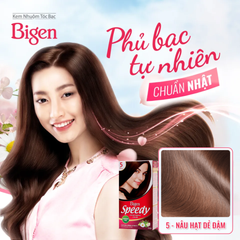 Thuốc Nhuộm Tóc Phủ Bạc Bigen Speedy Conditioning Color 80g