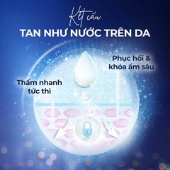 Sữa Dưỡng Thể Trắng Da Ban Đêm Vaseline Healthy Bright Gluta HYA Serum Burst Lotion 10X 330ml
