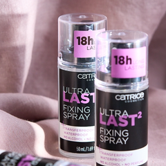 Xịt Khóa Nền Cố Định Lớp Makeup 18H Catrice Ultra Last2 Fixing Spray 50ml
