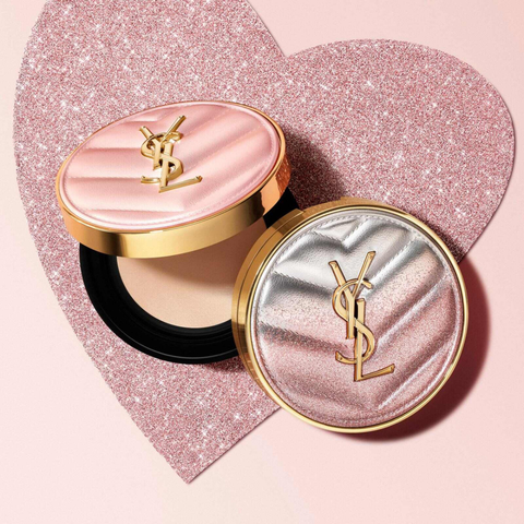 Phấn Nước YSL Touche Eclat Glow-Pact Cushion High Cover Mesh Foundation Collector SPF23 PA++ 12g