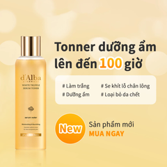 Nước Hoa Hồng Dưỡng Ẩm Cải Thiện Lỗ Chân Lông d'Alba Vita Toning Serum Toner 180ml