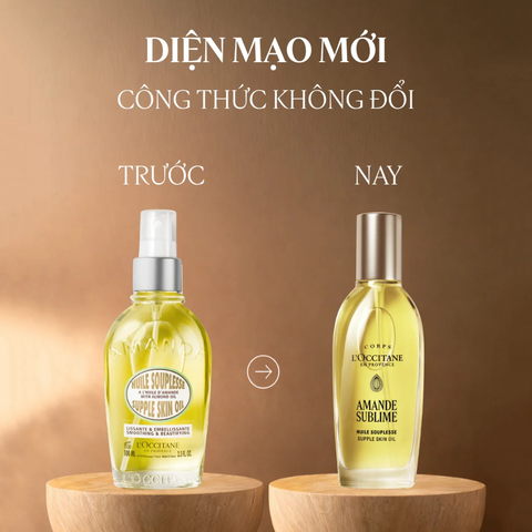 Dầu Dưỡng Thể Hạnh Nhân L'Occitane Amande Sublime Supple Skin Oil 100ml
