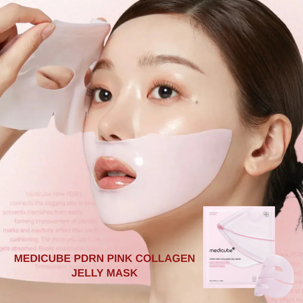 Mặt Nạ Thạch Dưỡng Sáng Da Ngừa Lão Hoá Medicube PDRN Pink Collagen Jelly Mask 28g