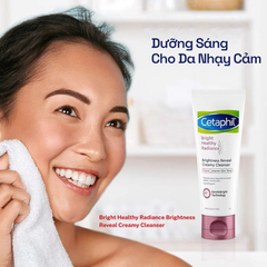 Sữa Rửa Mặt Làm Sáng Da Cetaphil Bright Healthy Radiance Brightness Reveal Creamy Cleanser 100g