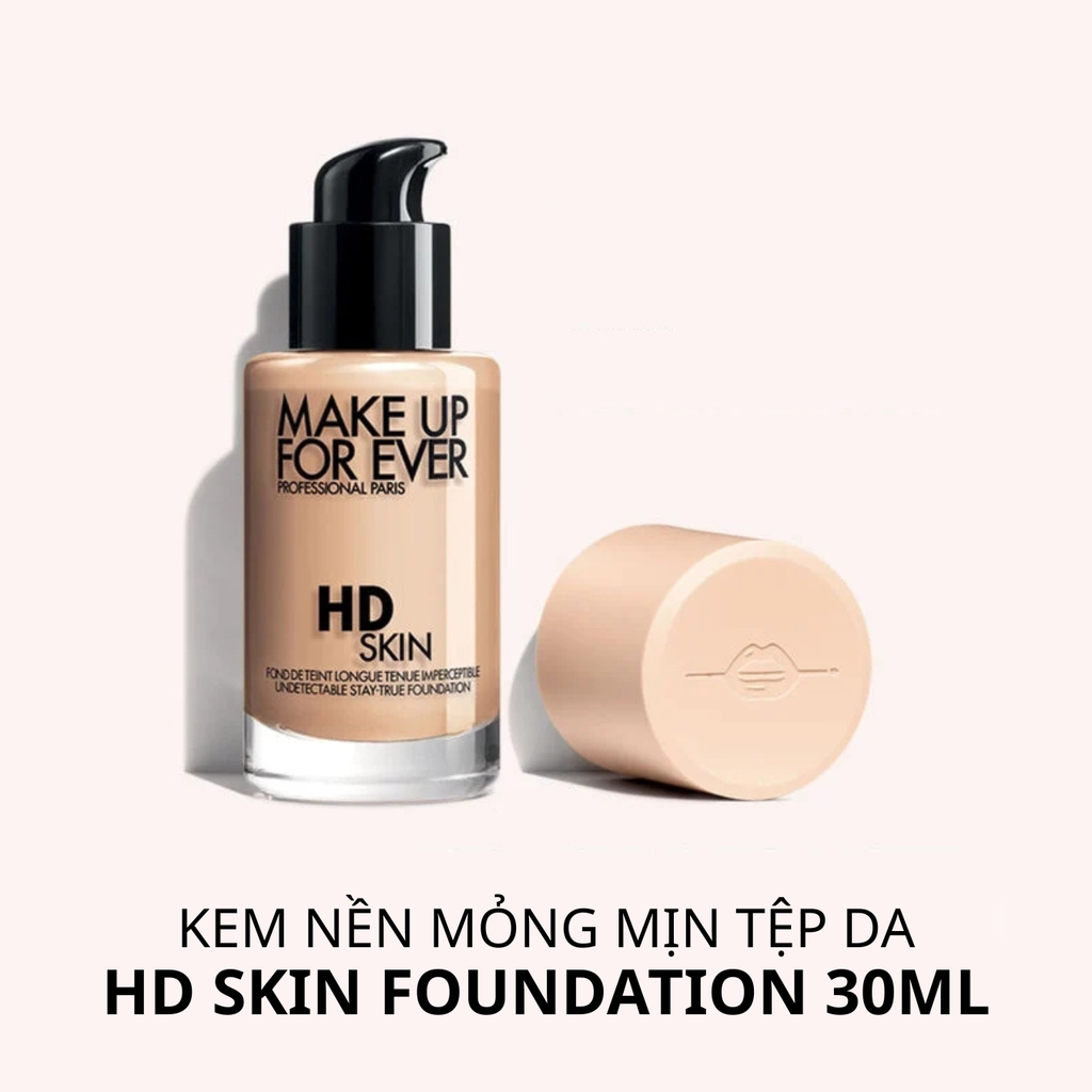 Kem Nền Make Up For Ever HD Skin Foundation 30ml