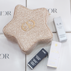 Set Nước Hoa Nữ Túi Ngôi Sao Christian Dior J'Adore EDP 5ML + Son Dior Rouge 1.5g + Serum Dior 5ml